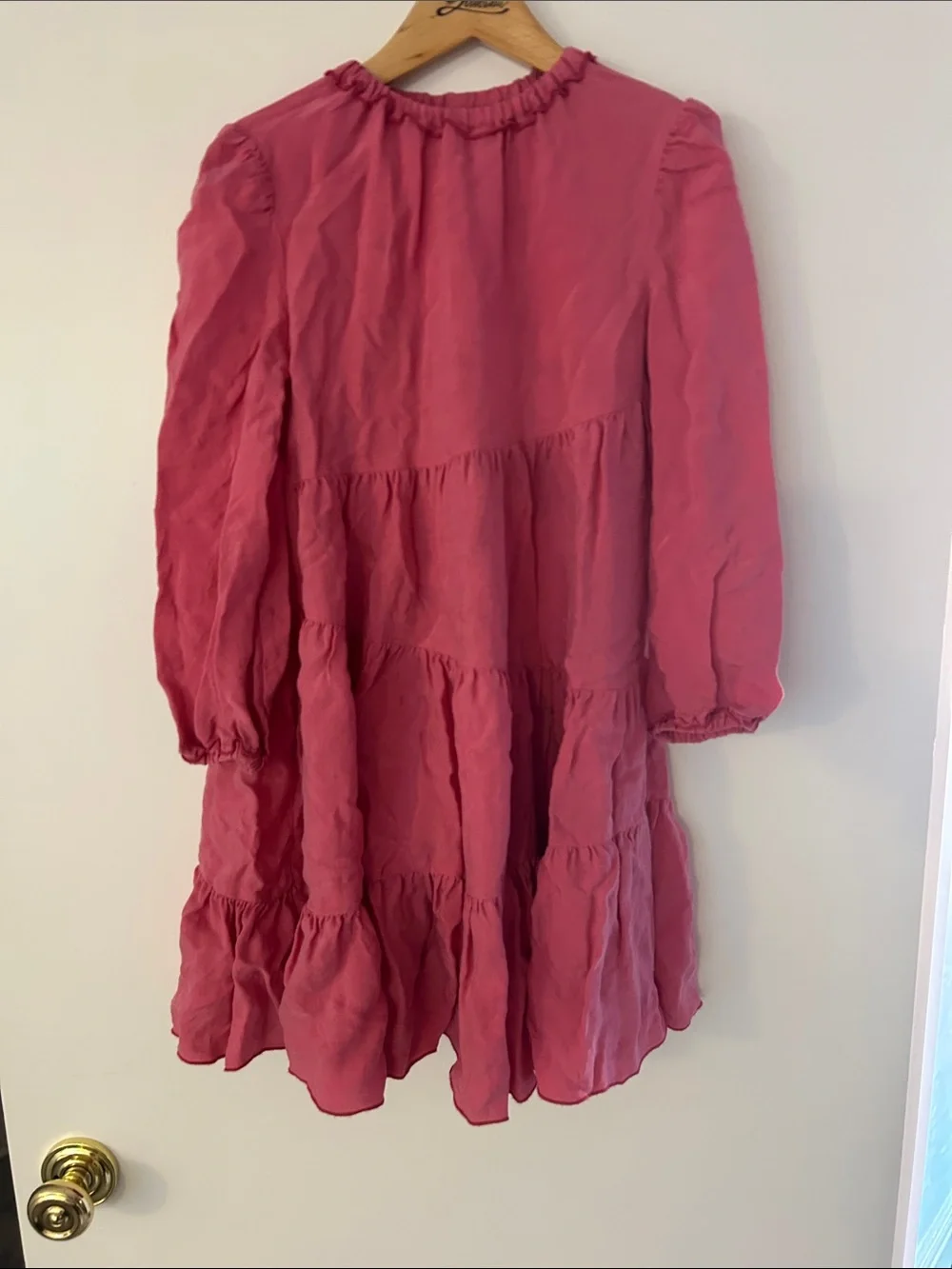 Il Gufo Girls' Tiered Long Sleeve Dress size 6